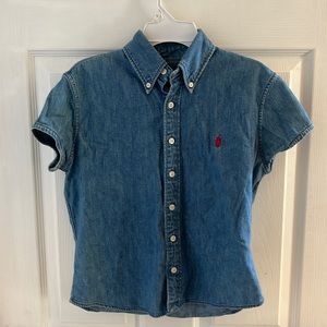 Ladies Ralph Lauren Denim Shirt